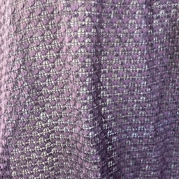 Jessica Simpson long sleeve see through wide neck lightweight sweater - Picture 3 of 7